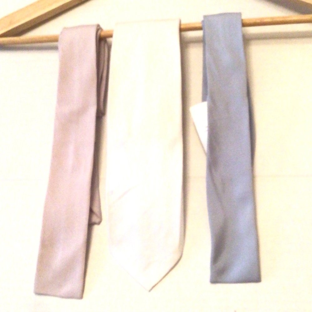 Set of 3 Vintage Designer Ties, Piazza Sempione & Ralph Lauren